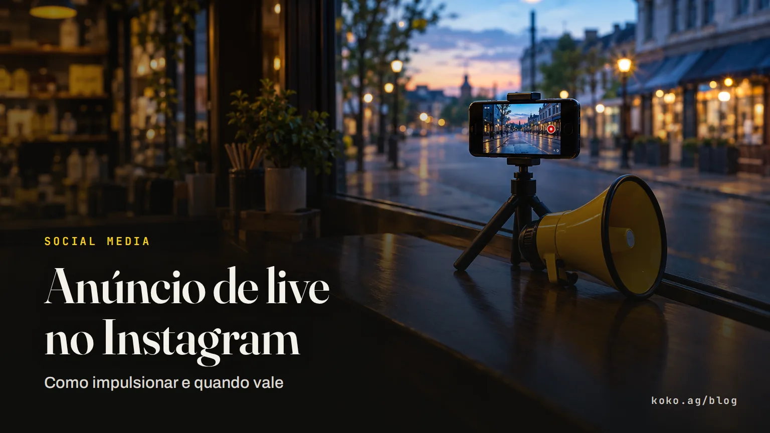 Anúncio de live no Instagram: como impulsionar e quando vale