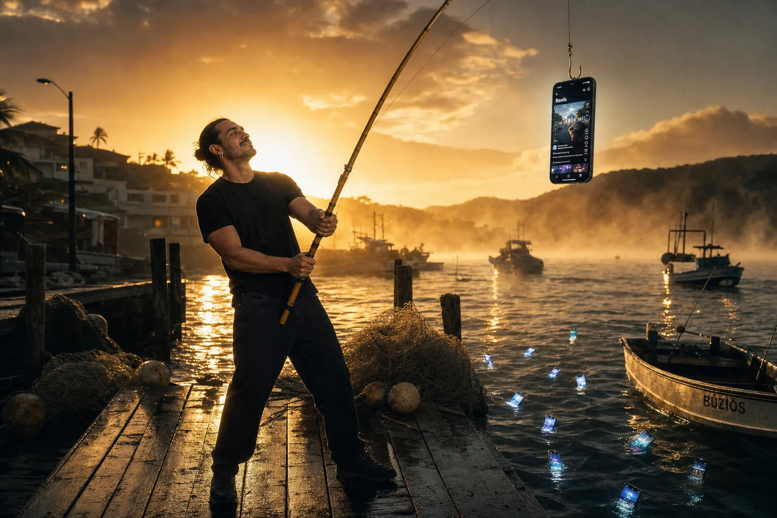 Hook de reels: 30 aberturas que param o scroll em 2026