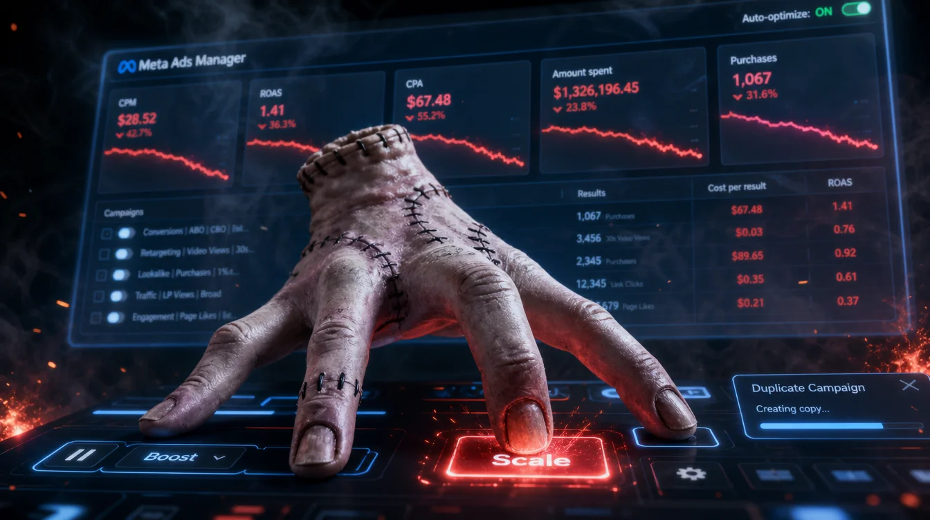 MCP da Meta para Ads: não seja um apertador de botão