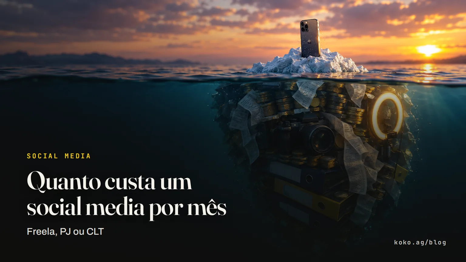 Quanto custa um social media por mês: freela, PJ ou CLT