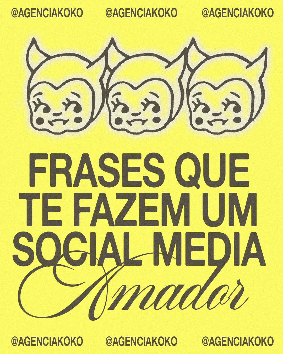 Photo by Agência Koko | Conteúdo B2B on March 30, 2026. May be a meme of poster, book and text that says '@AGENCIAKOKO @AGENCIAKOKO @AGENCI
