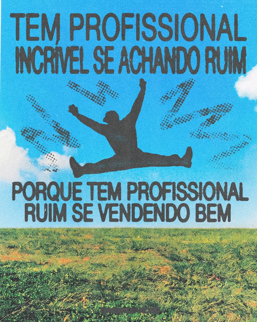 Sabe aquele guru que tu acha um porre, mas por uma infeliz curiosidade você abre o perfil e vê que ele tem dezenas de milhares de seguidores