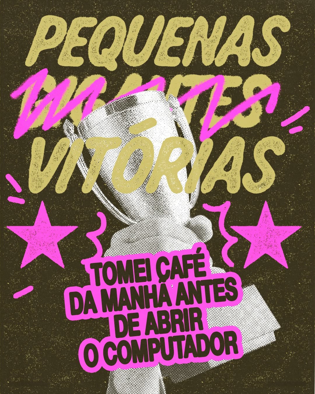 Eai, amiga, vamos comemorar as vitórias que você talvez ache pequenas? 🥳