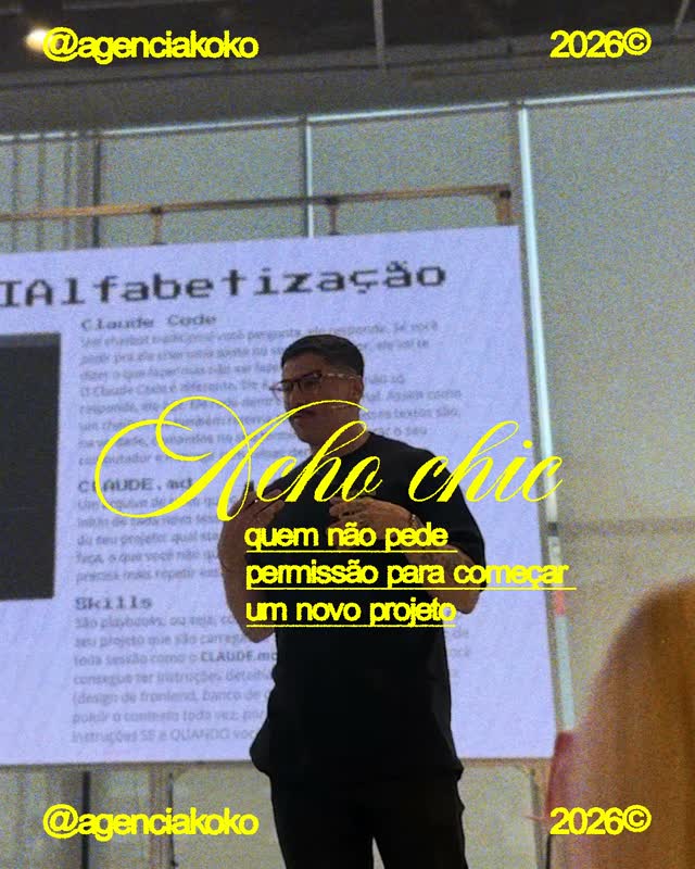 Photo by Agência Koko | Conteúdo B2B on August 06, 2026. May be an image of text.
