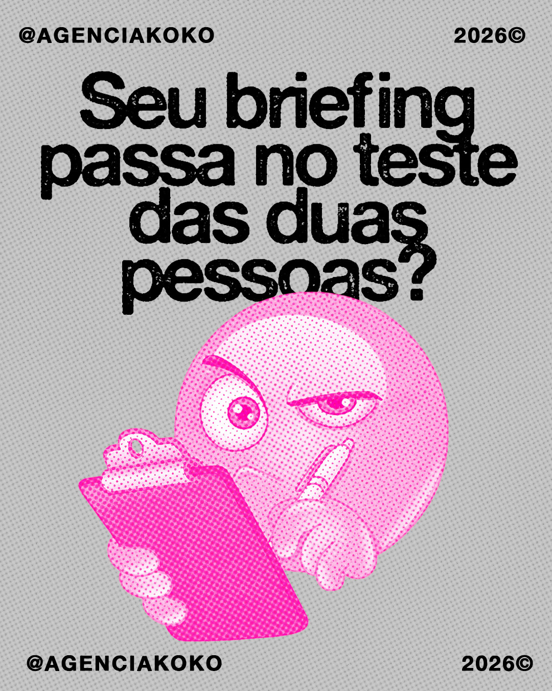 Photo by Agência Koko | Conteúdo B2B on October 21, 2026. May be an image of text.