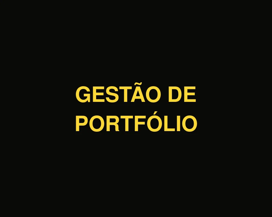 Gestão de Portfólio