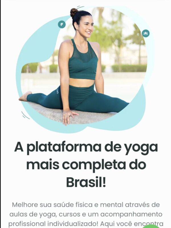 Fernanda Yoga · plataforma